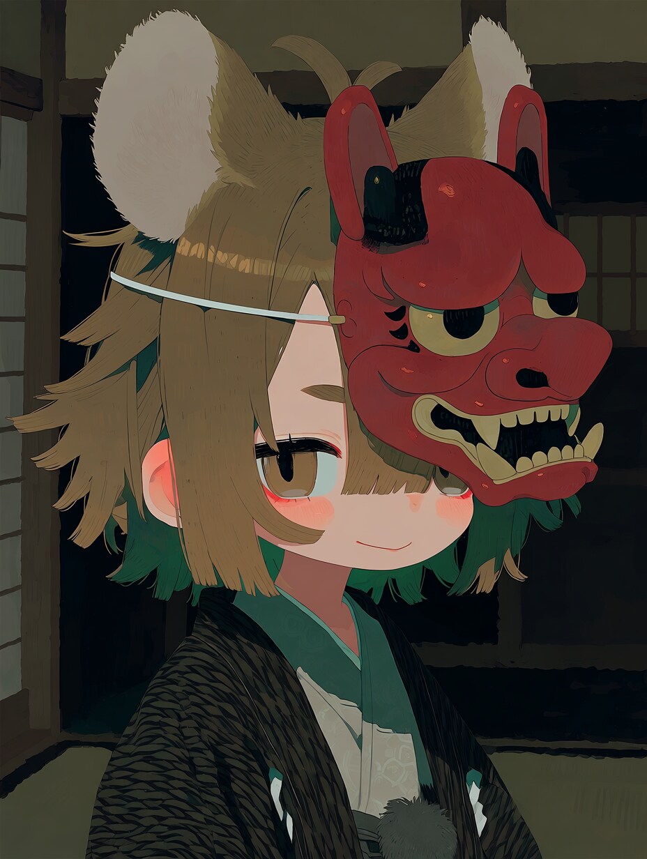 節分ねず耳