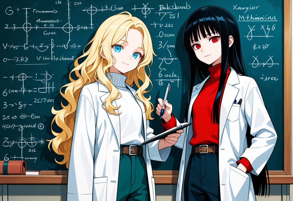 ちちぷいちゃんとししょちゃんの数学講座