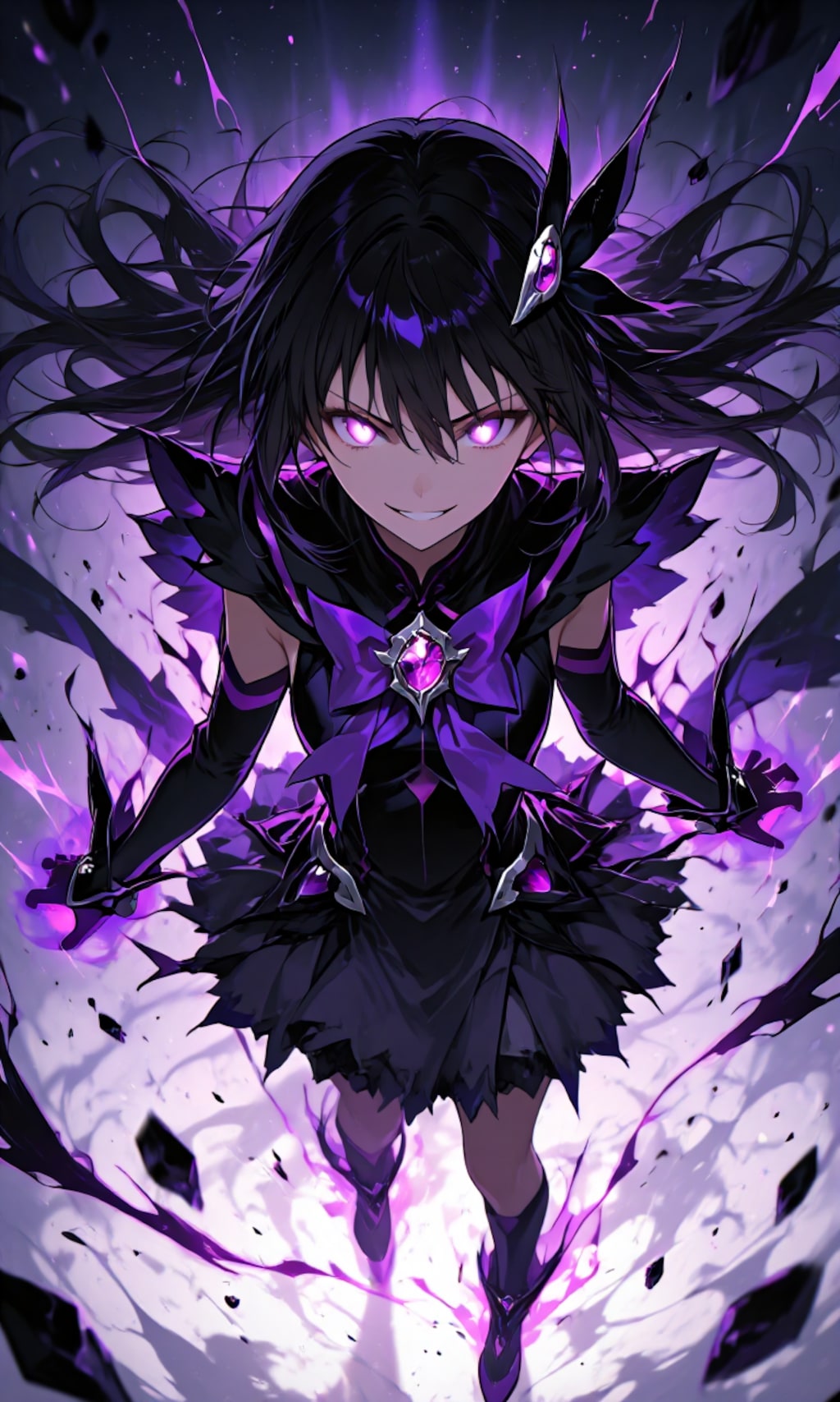 闇堕ち魔法少女