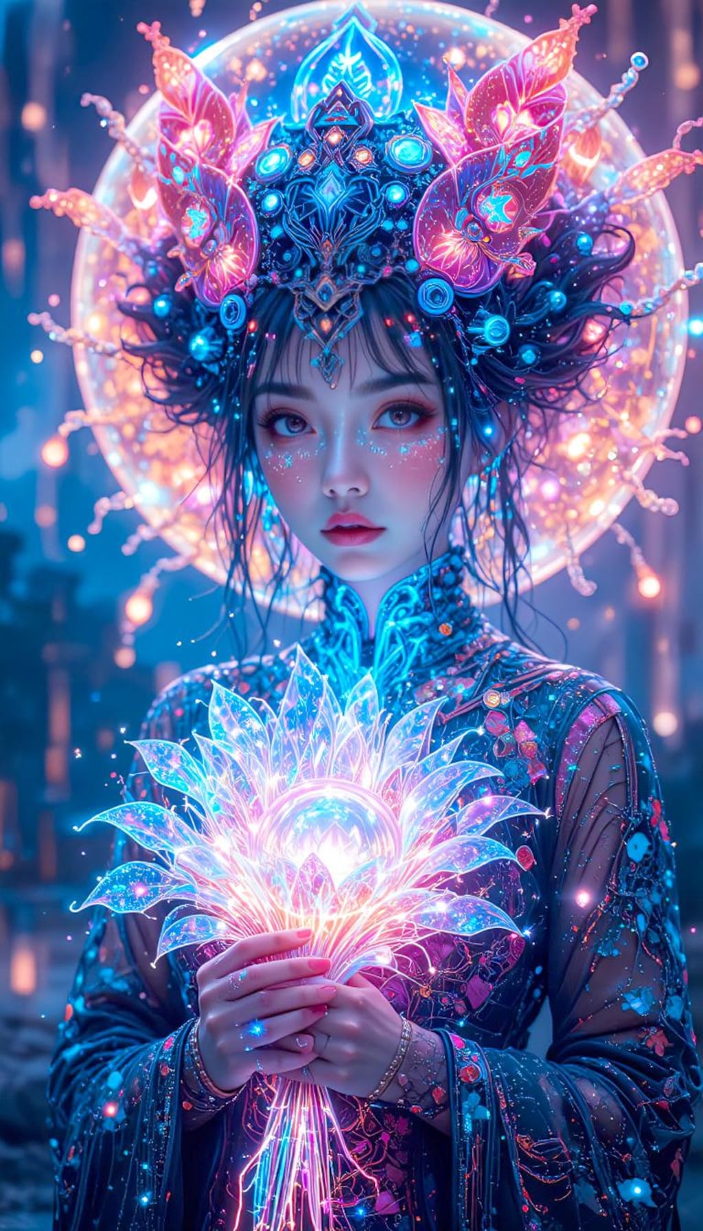 花を贈る君
