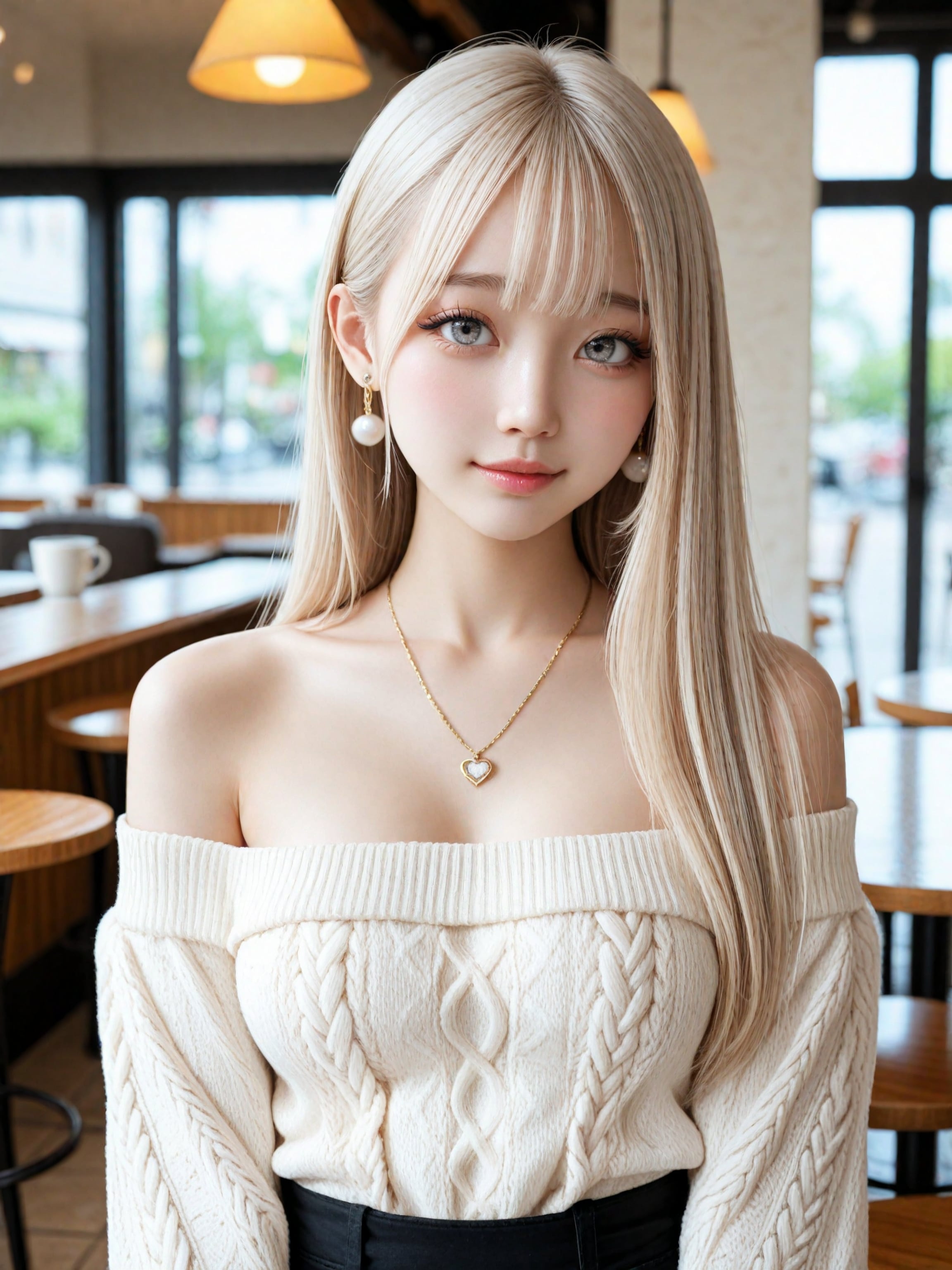 オフショルダー | の人気AIイラスト・グラビア