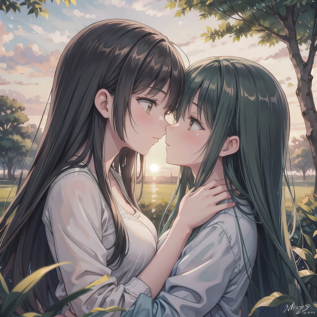 黒髪ロングでワンピースの少女２１