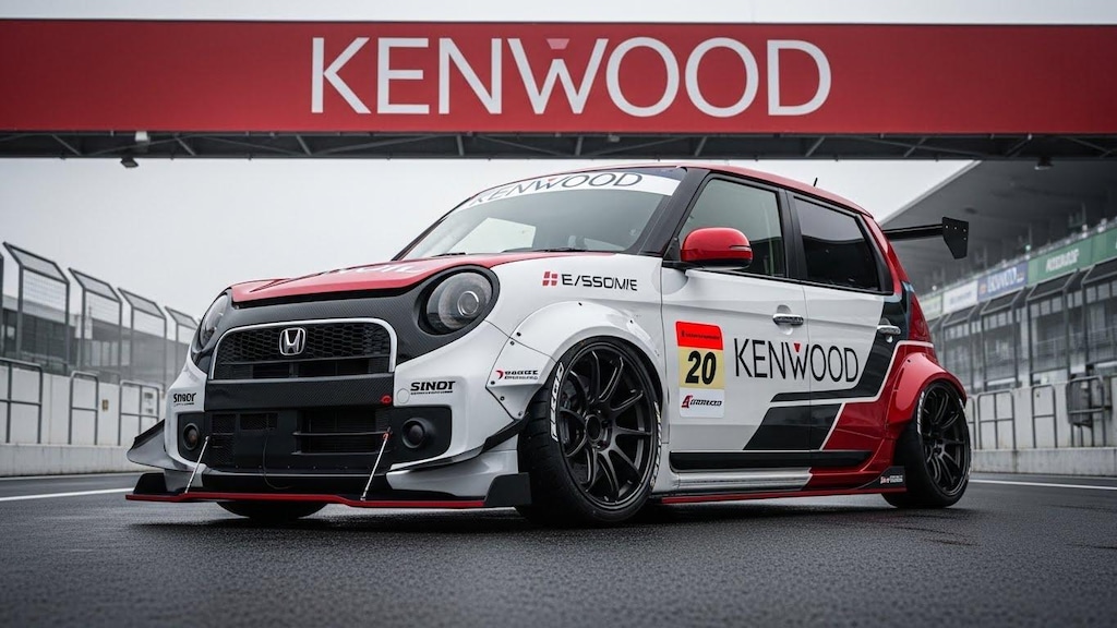 Kenwood　N-ONEレーシングカー