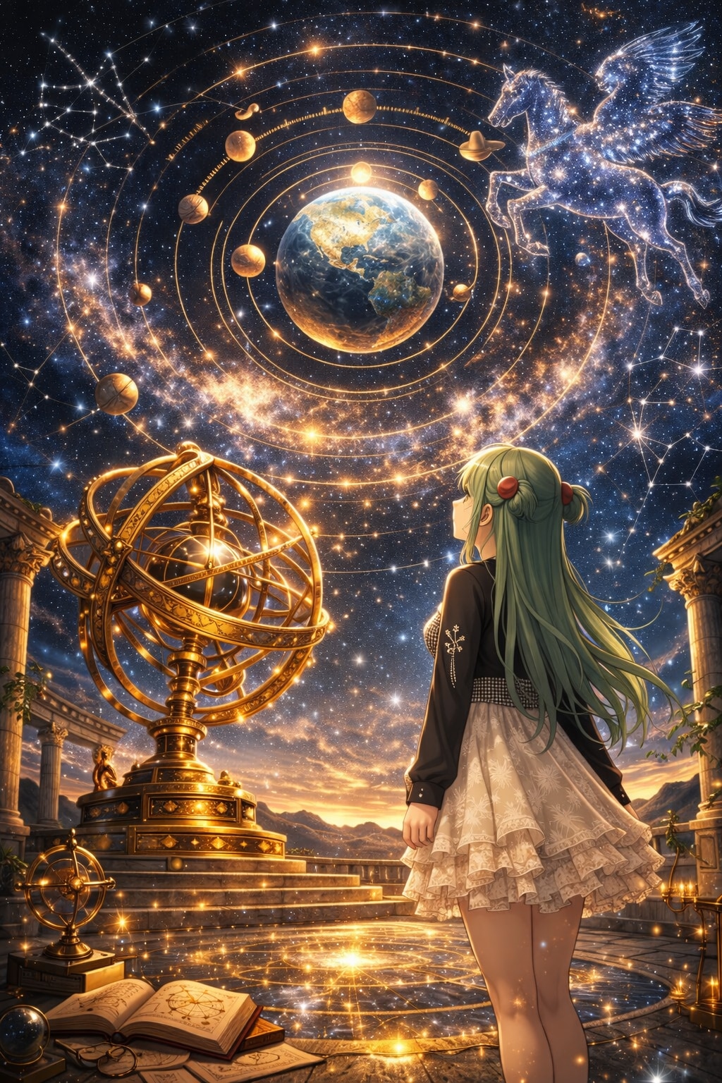 天球のドームに包まれて