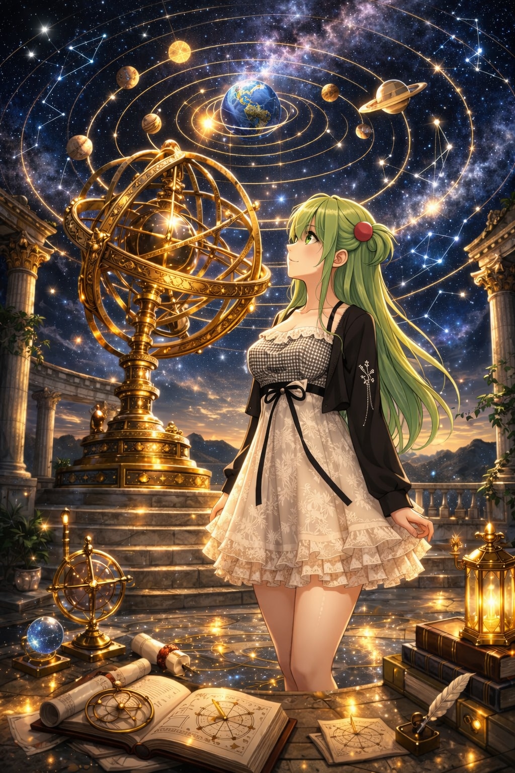 天球のドームに包まれて