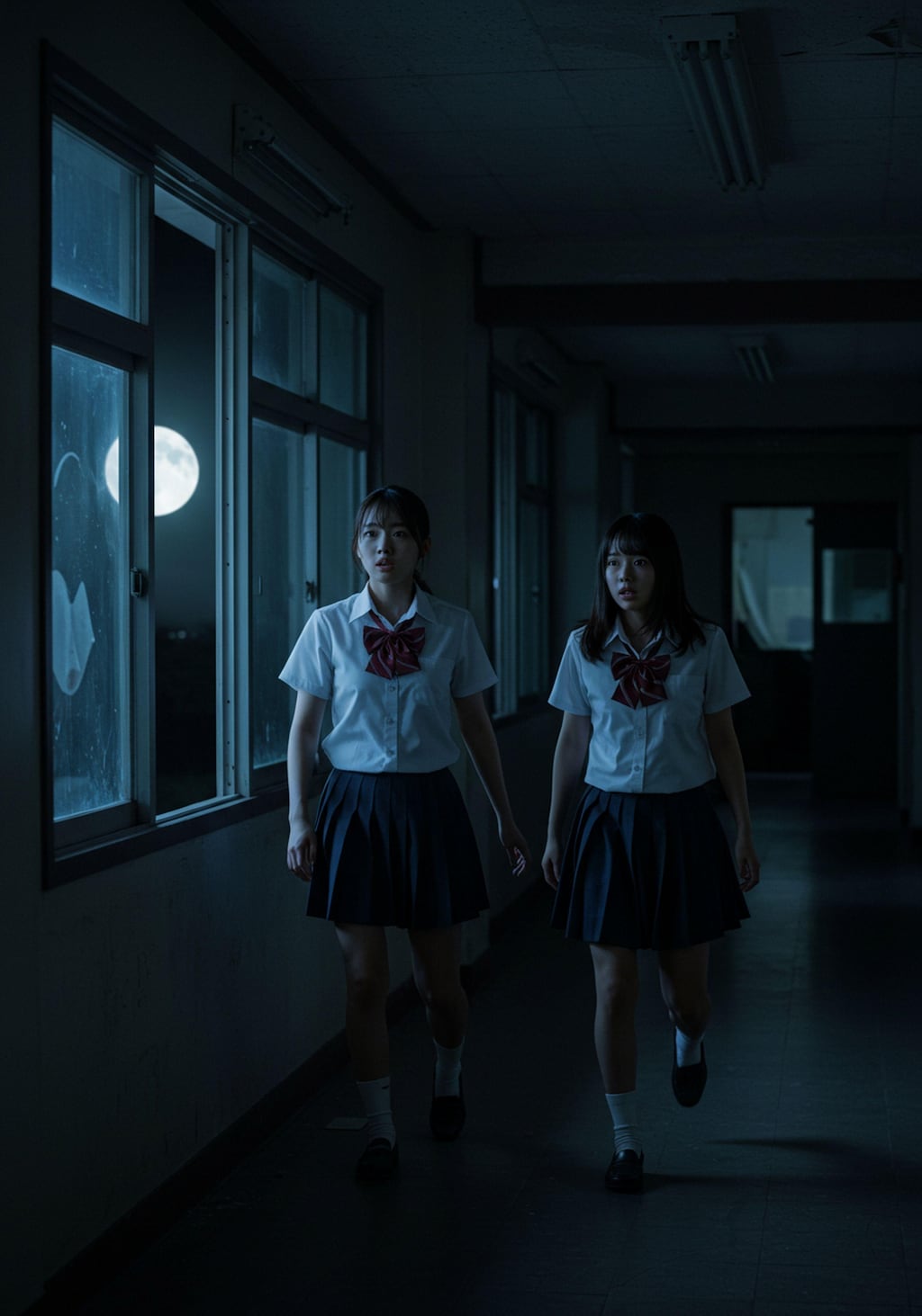 忘れ物を取りに来たけど、絶対何かいる！