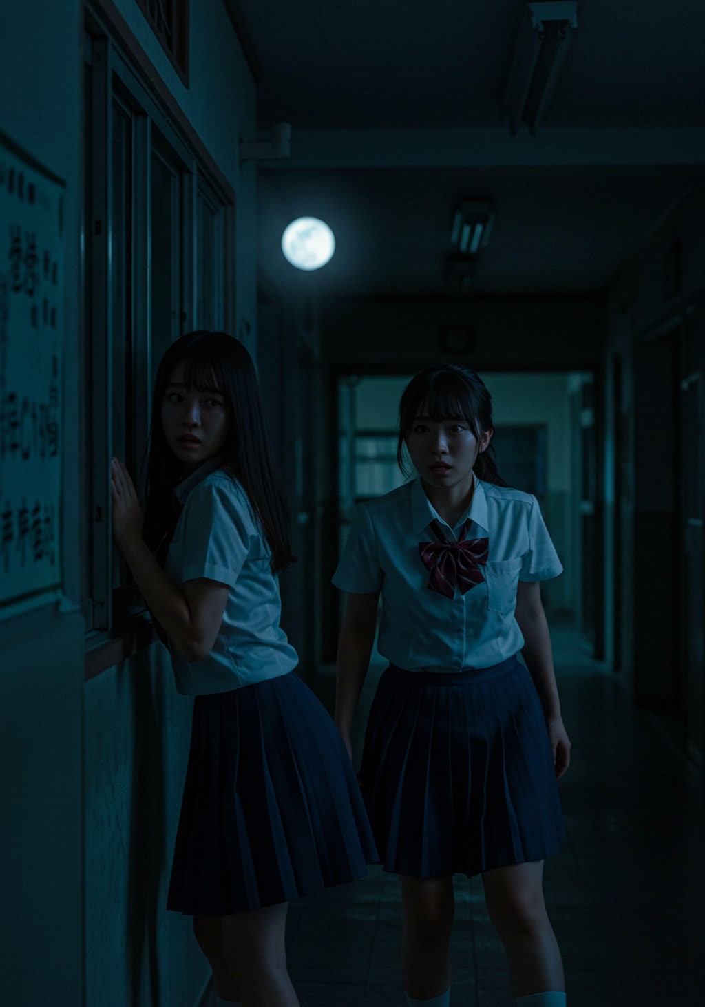 忘れ物を取りに来たけど、絶対何かいる！