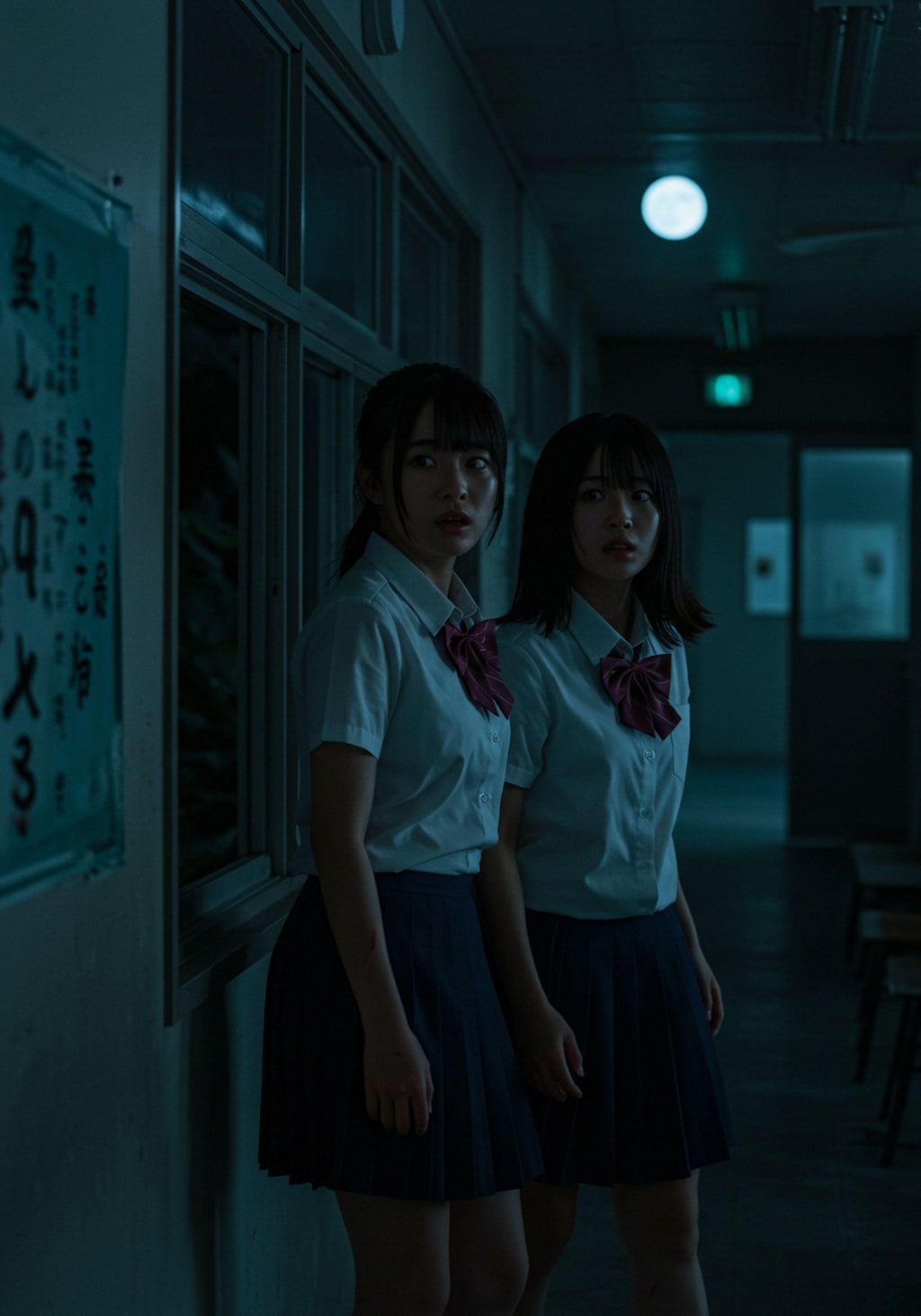 忘れ物を取りに来たけど、絶対何かいる！