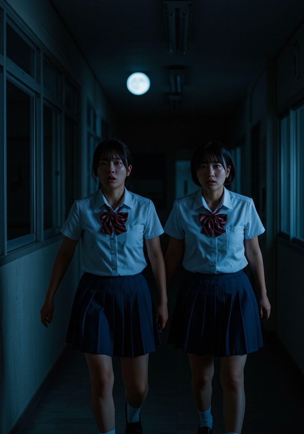 忘れ物を取りに来たけど、絶対何かいる！