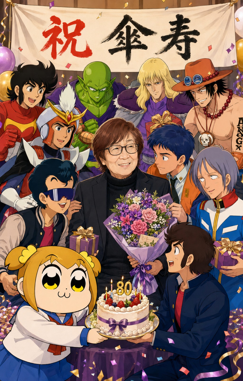 古川登志夫さん　🎉祝・傘寿㊗️