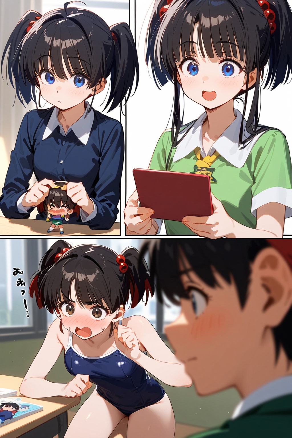 ボクの可愛いスク水彼女