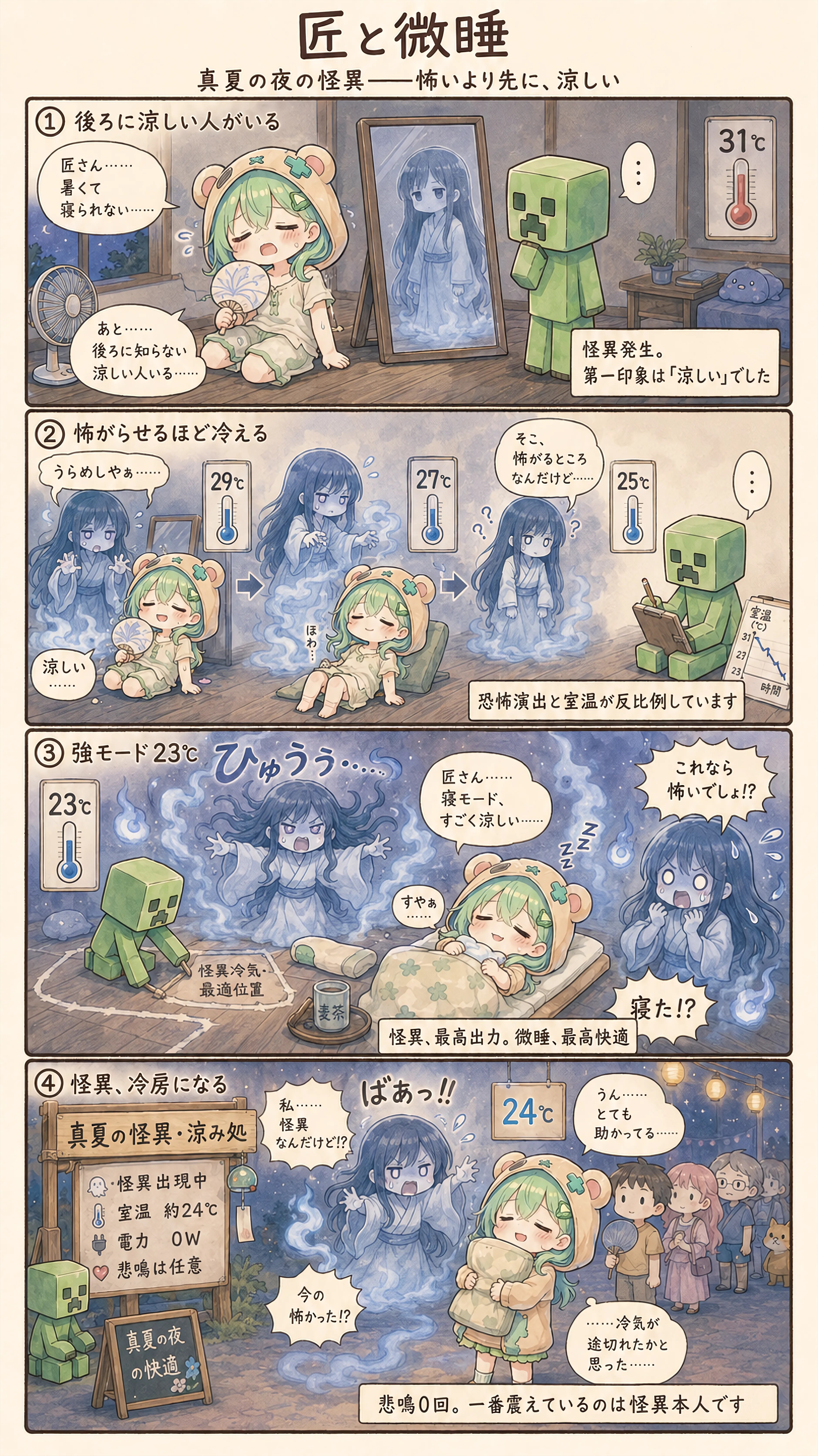 The Ghost Who Became Summer | の人気AIイラスト・グラビア