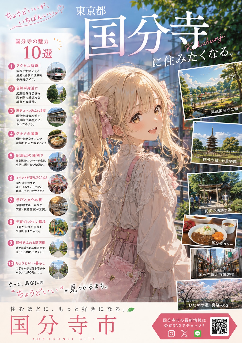 住みたくなる街、国分寺