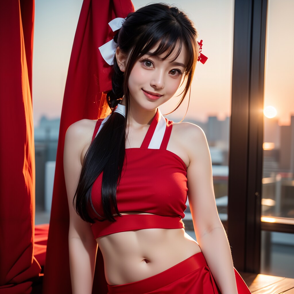 巫女さんです
