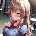 体操着の美少女たち 2枚目