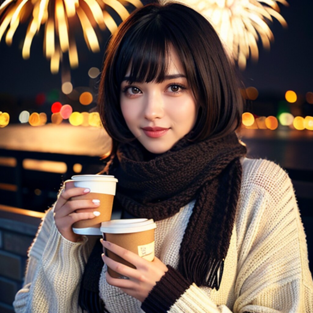 大晦日の夜に君と二人っきりで