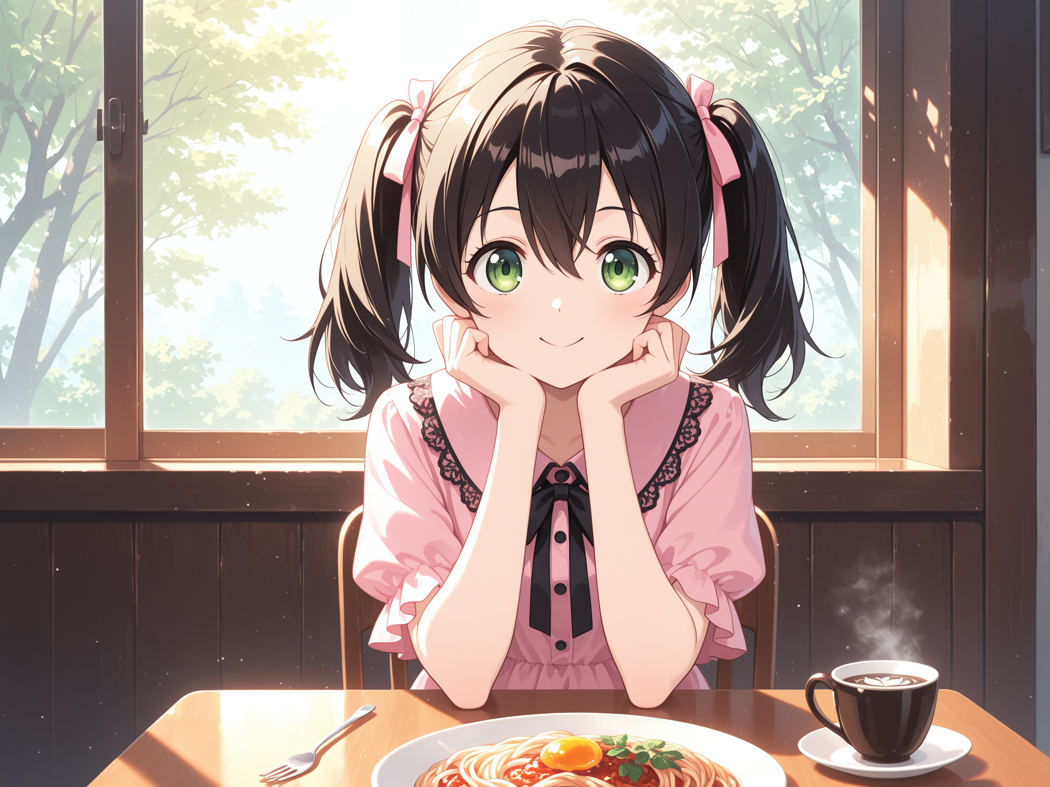 カフェデート | の人気AIイラスト・グラビア