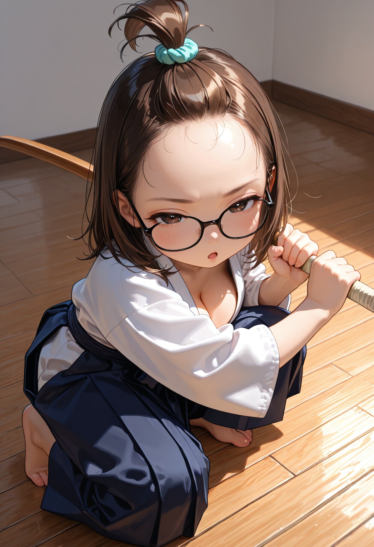 剣道部顧問。