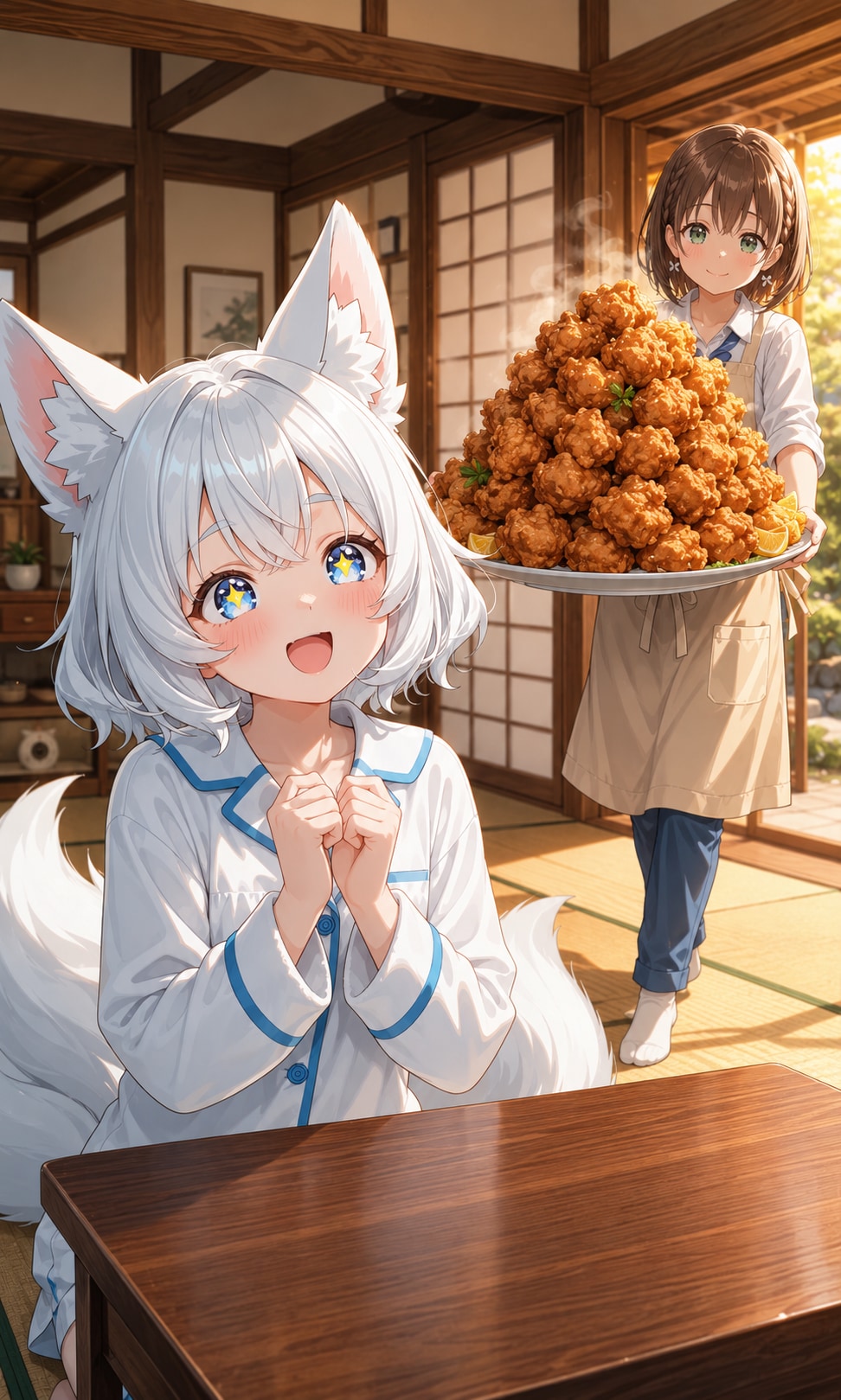 「薺ちゃん、お待たせ～！！！！」