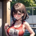 陸上女子１ 2枚目