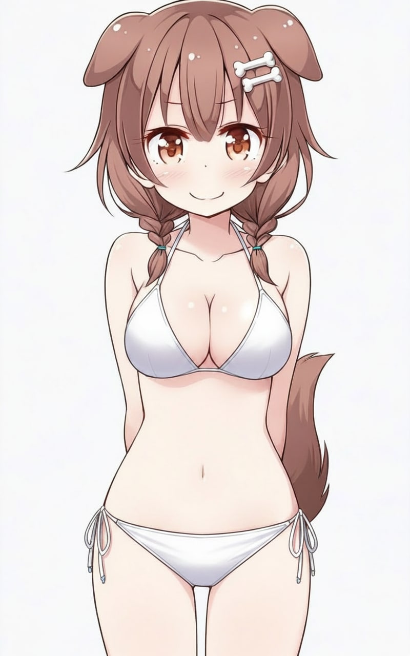 戌神ころね ビキニ