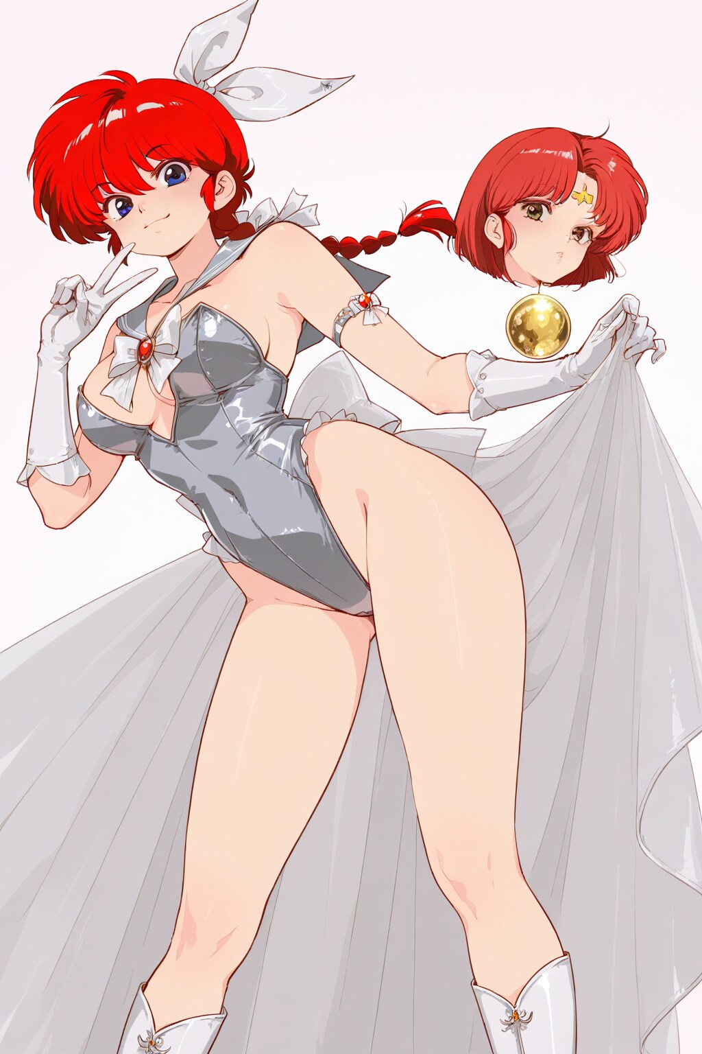 生首！