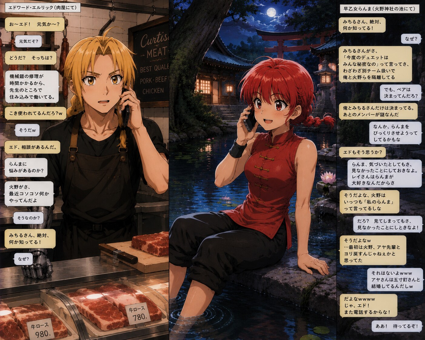 火野神社水泳部　アーティスティックスイミング編２第6話２