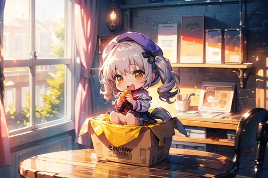 練習中、TOPAZ_5P生成。