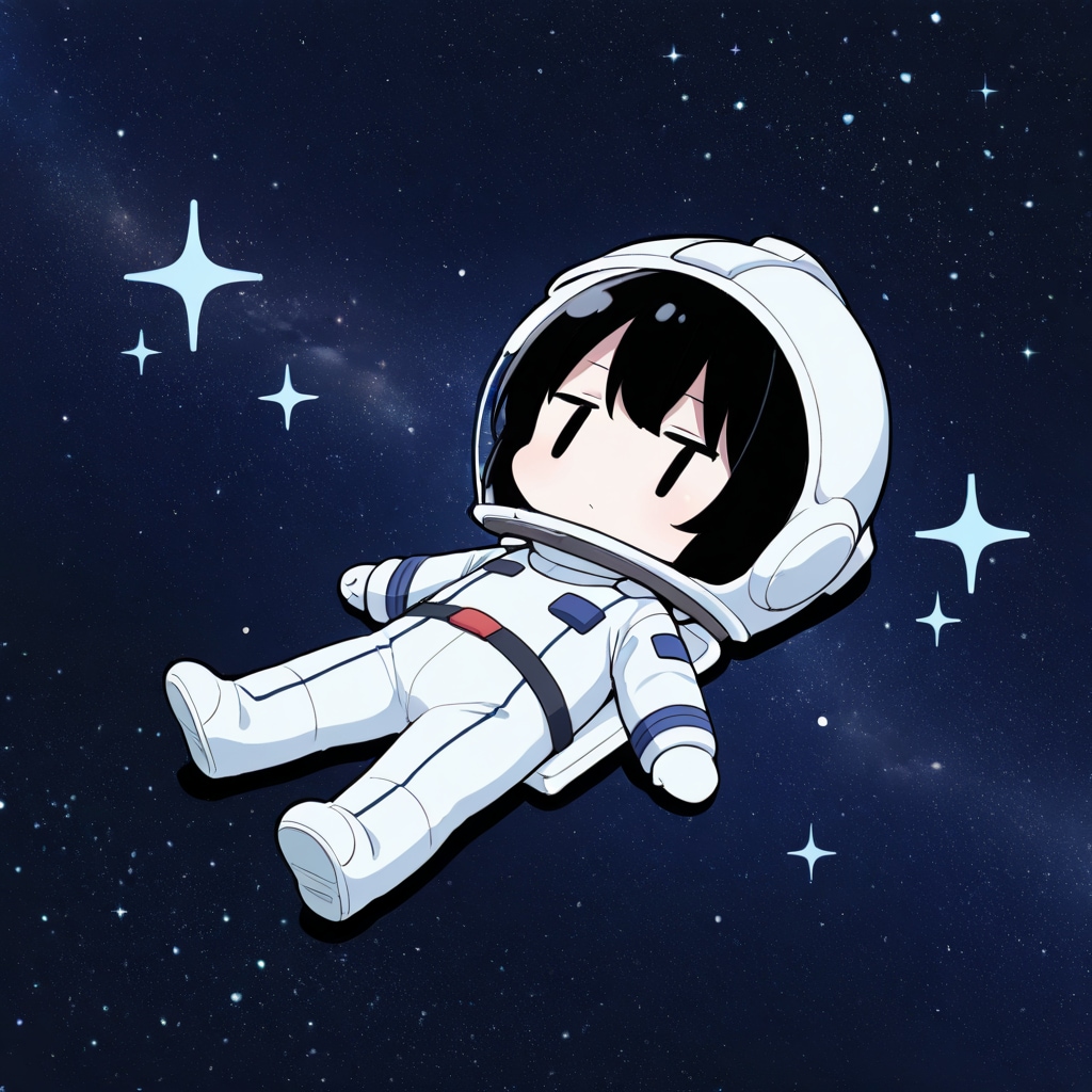 宇宙遊泳してみる