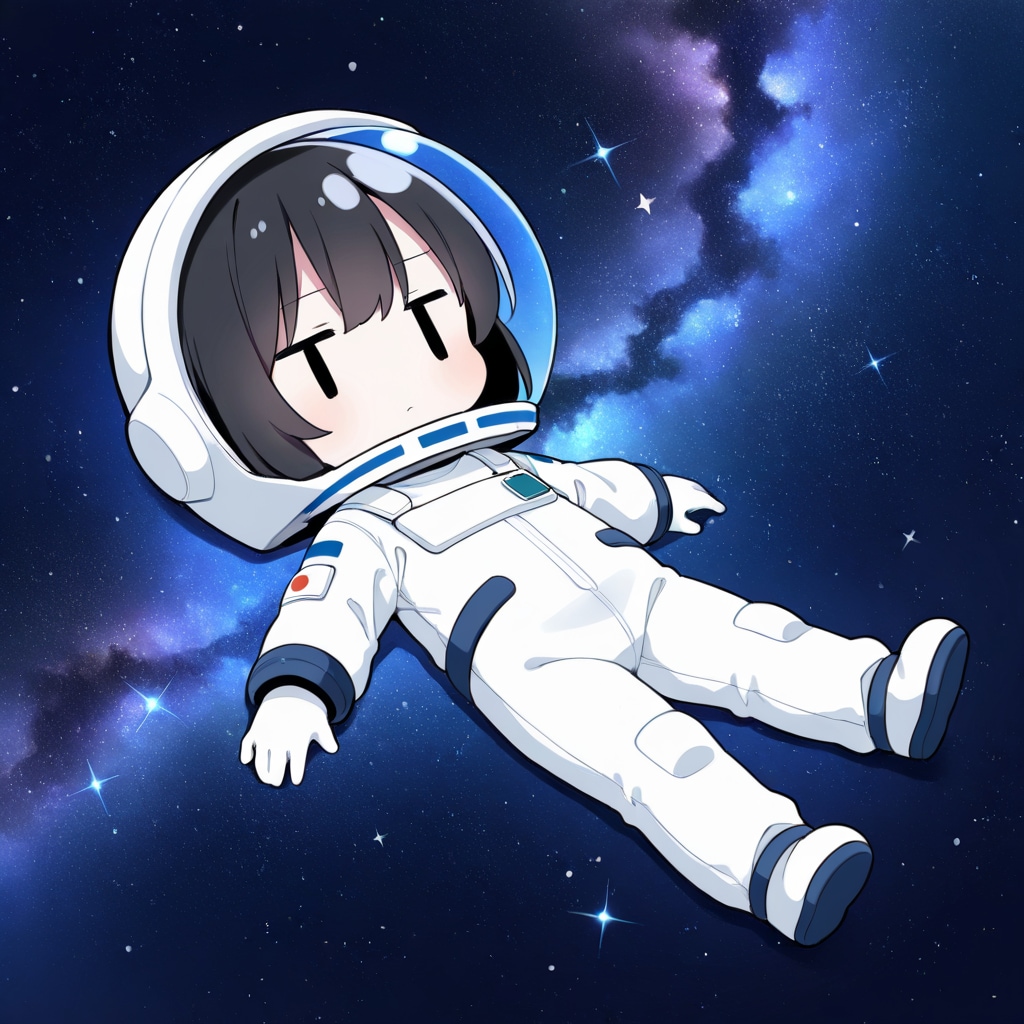 宇宙遊泳してみる
