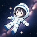 宇宙遊泳してみる 2枚目