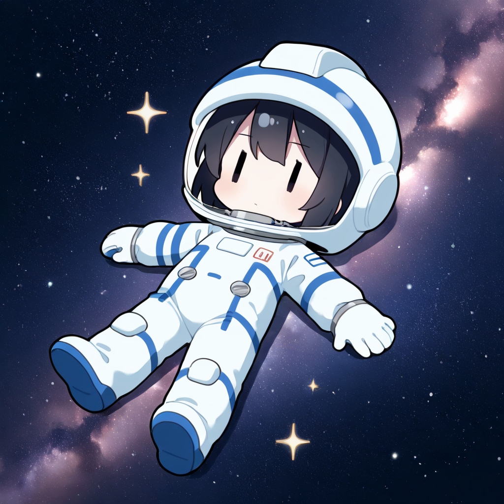 宇宙遊泳してみる