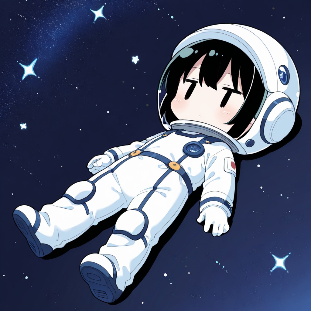 宇宙遊泳してみる