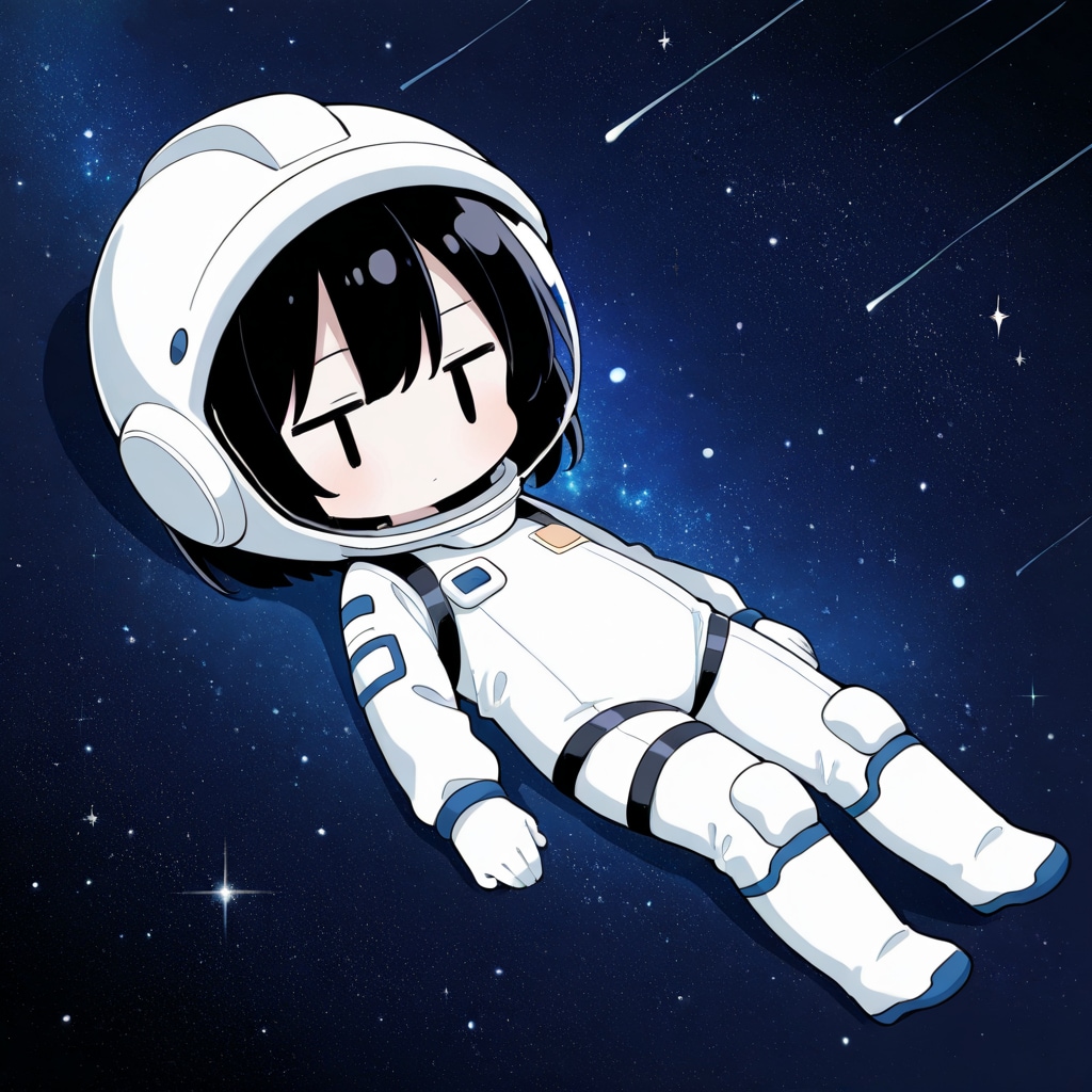 宇宙遊泳してみる