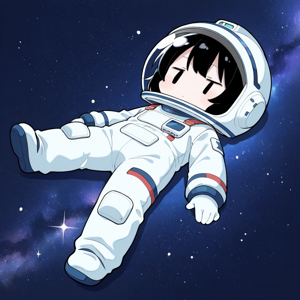 宇宙遊泳してみる