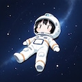 宇宙遊泳してみる 6枚目