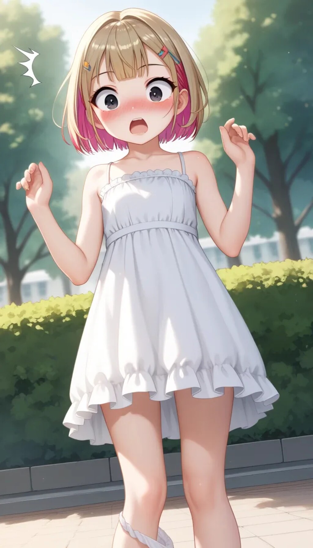 脱げてますよ