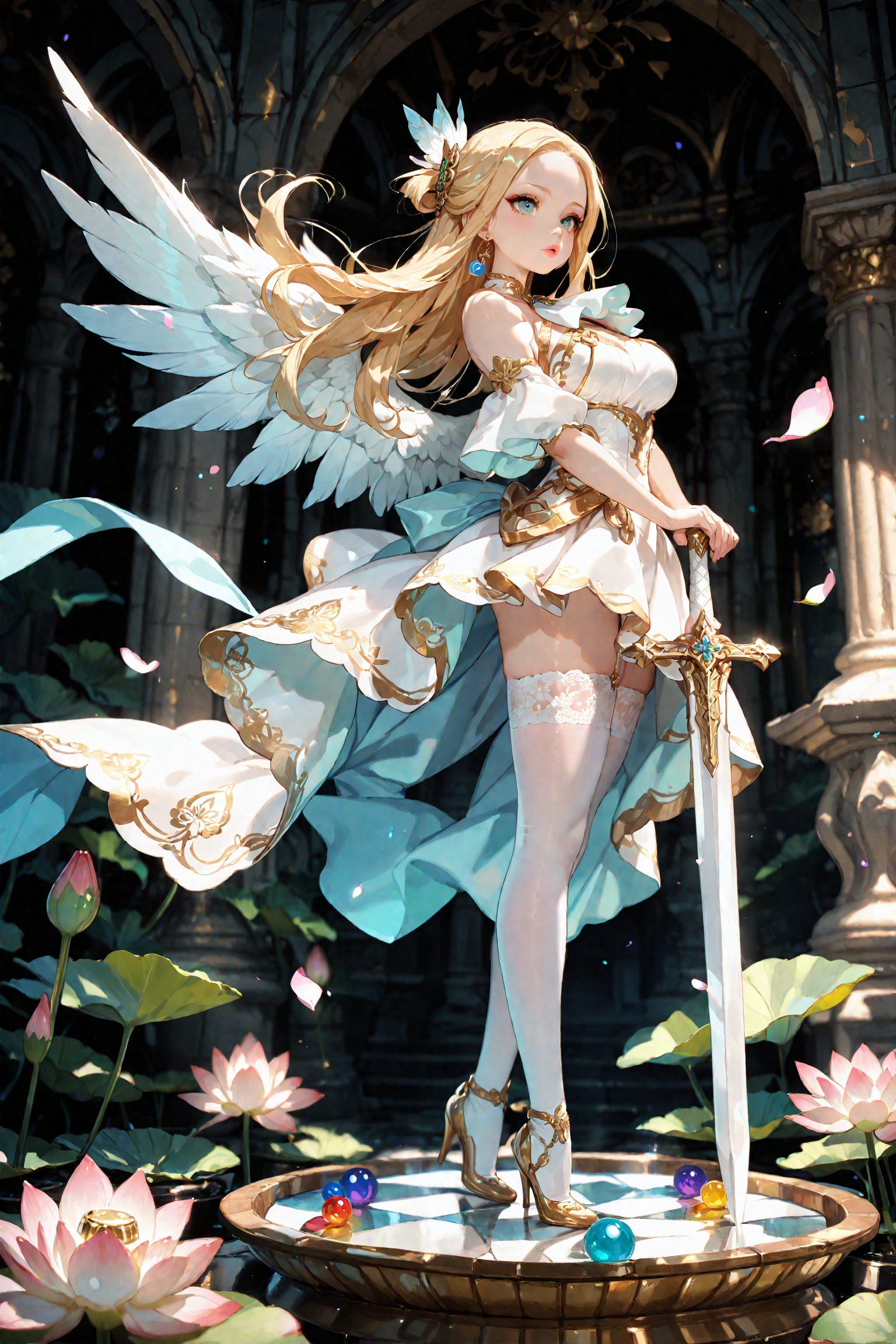 剣の戦乙女 | の人気AIイラスト・グラビア