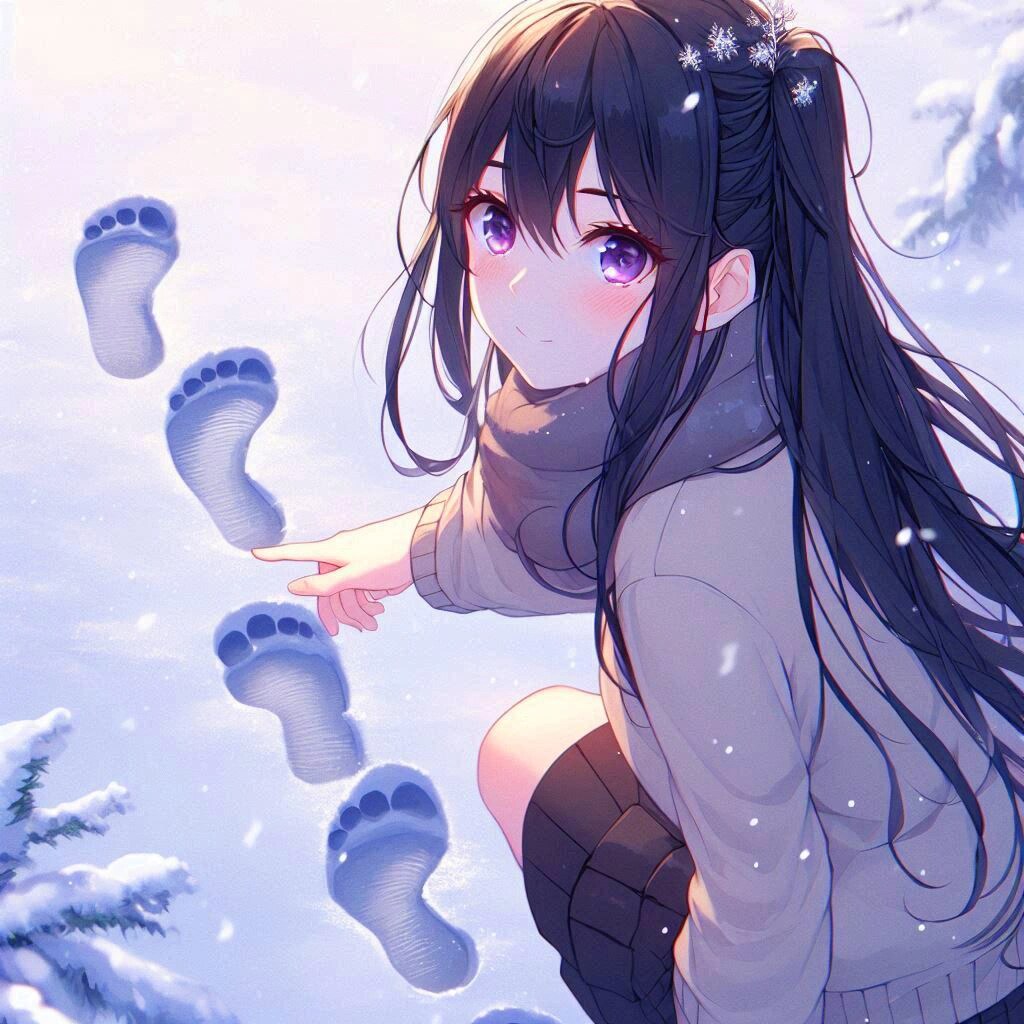 足跡とうちの子＊(12枚)