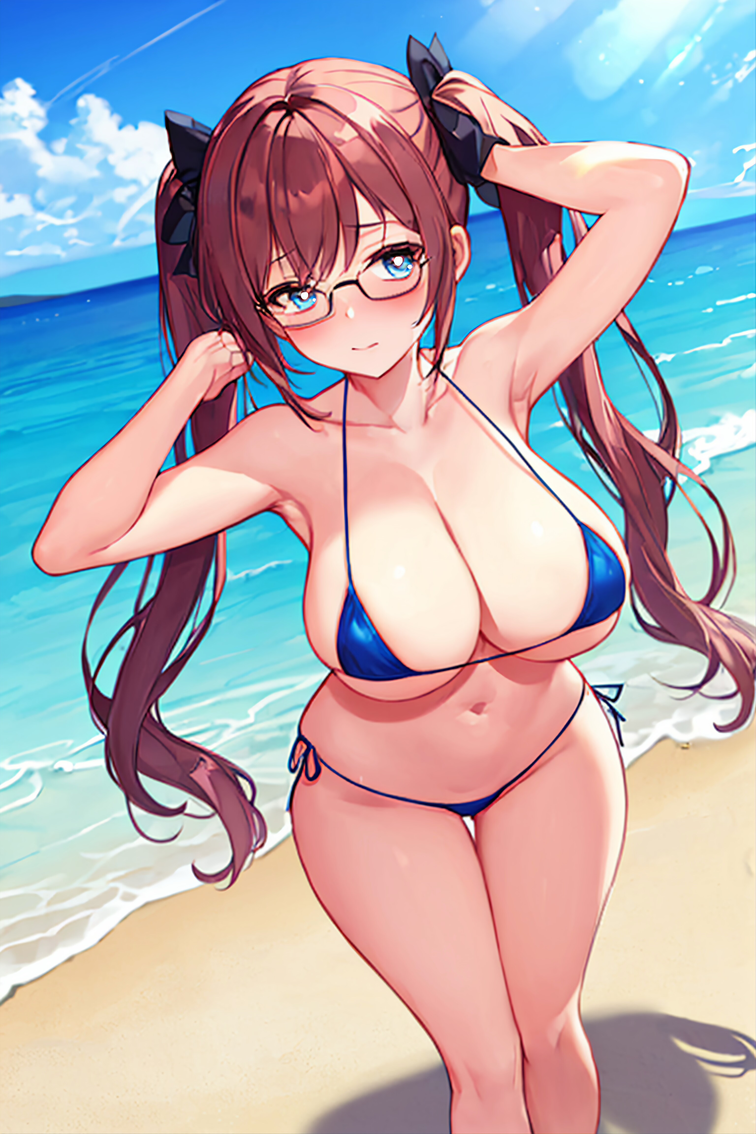始まる夏と恋の青