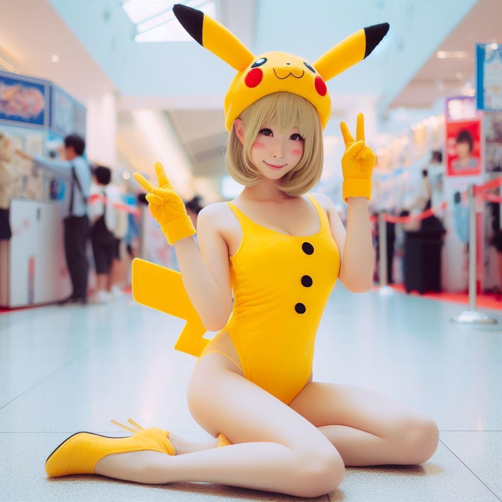 コミケによく居るポケモンのコスプレイヤー