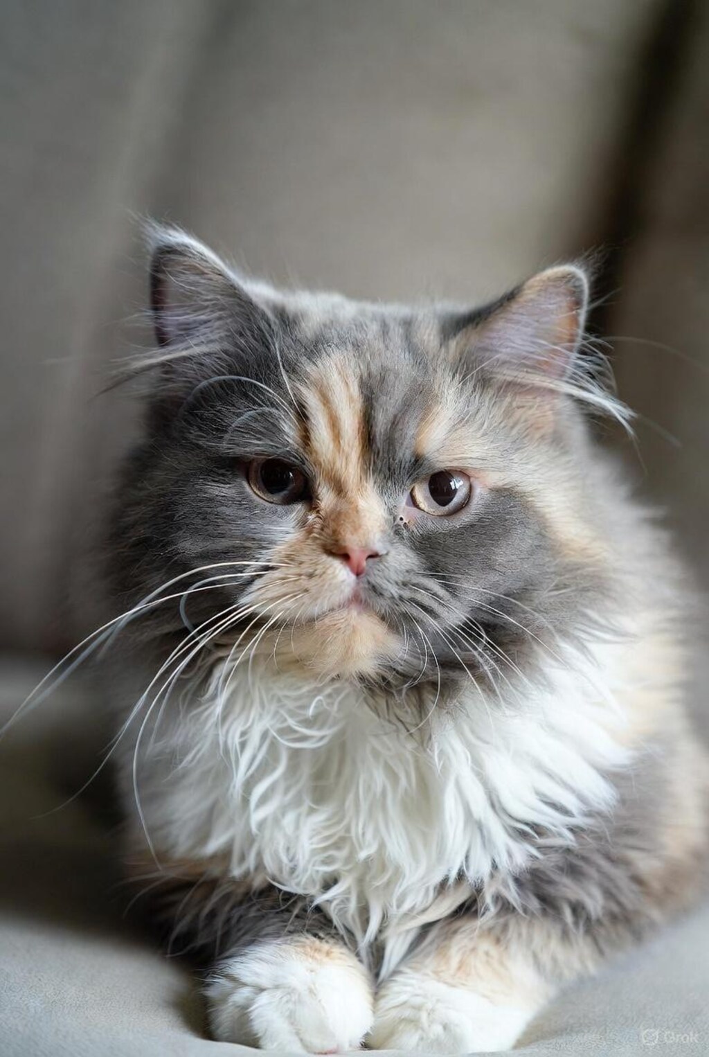 あなたが思うとおりの猫を描いて-Grok