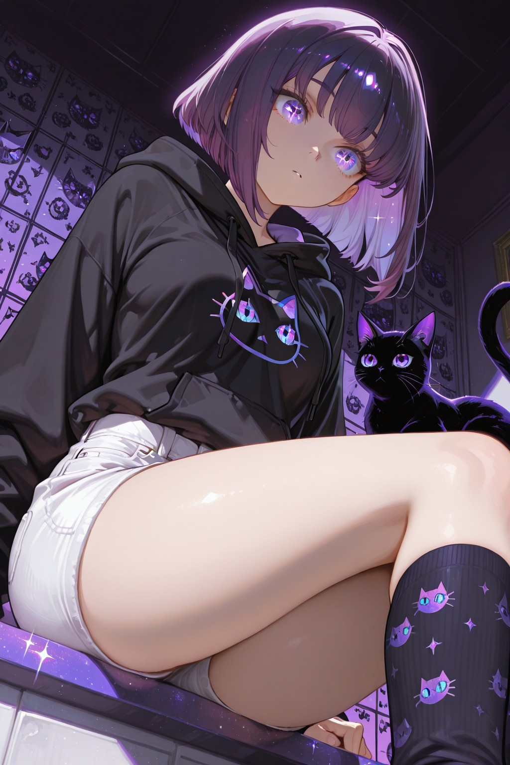 紫色が似合う女の子52