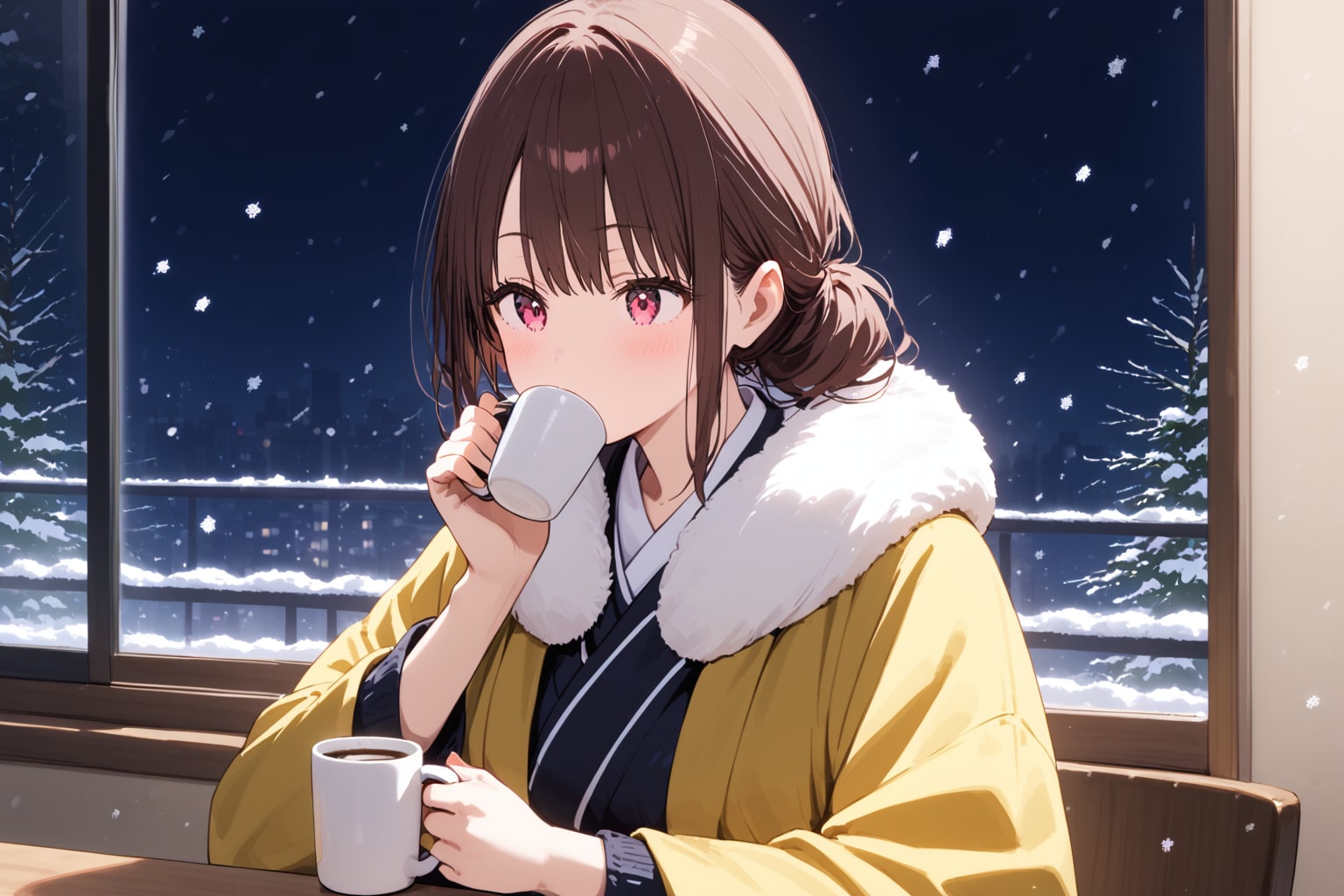 日本語プロンプトでコーヒー二刀流 | の人気AIイラスト・グラビア