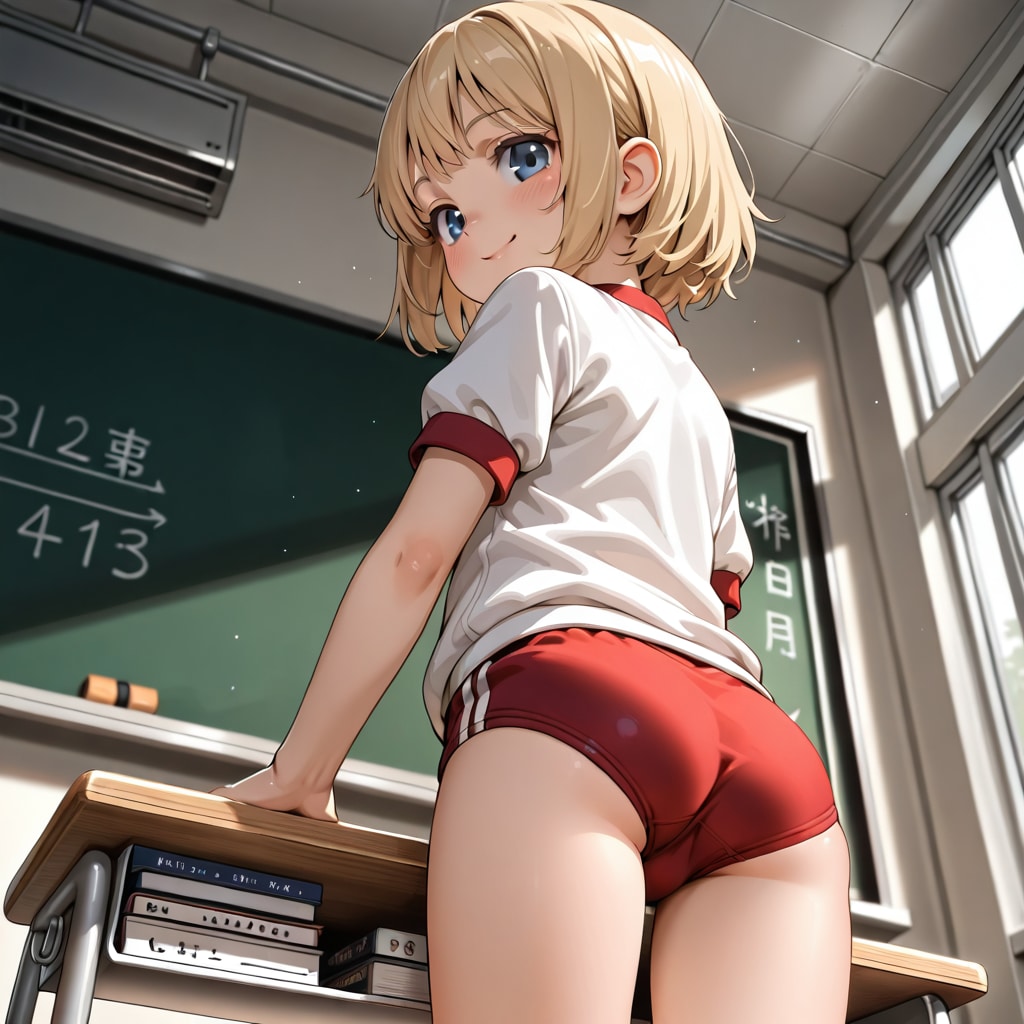 体操服の女の子