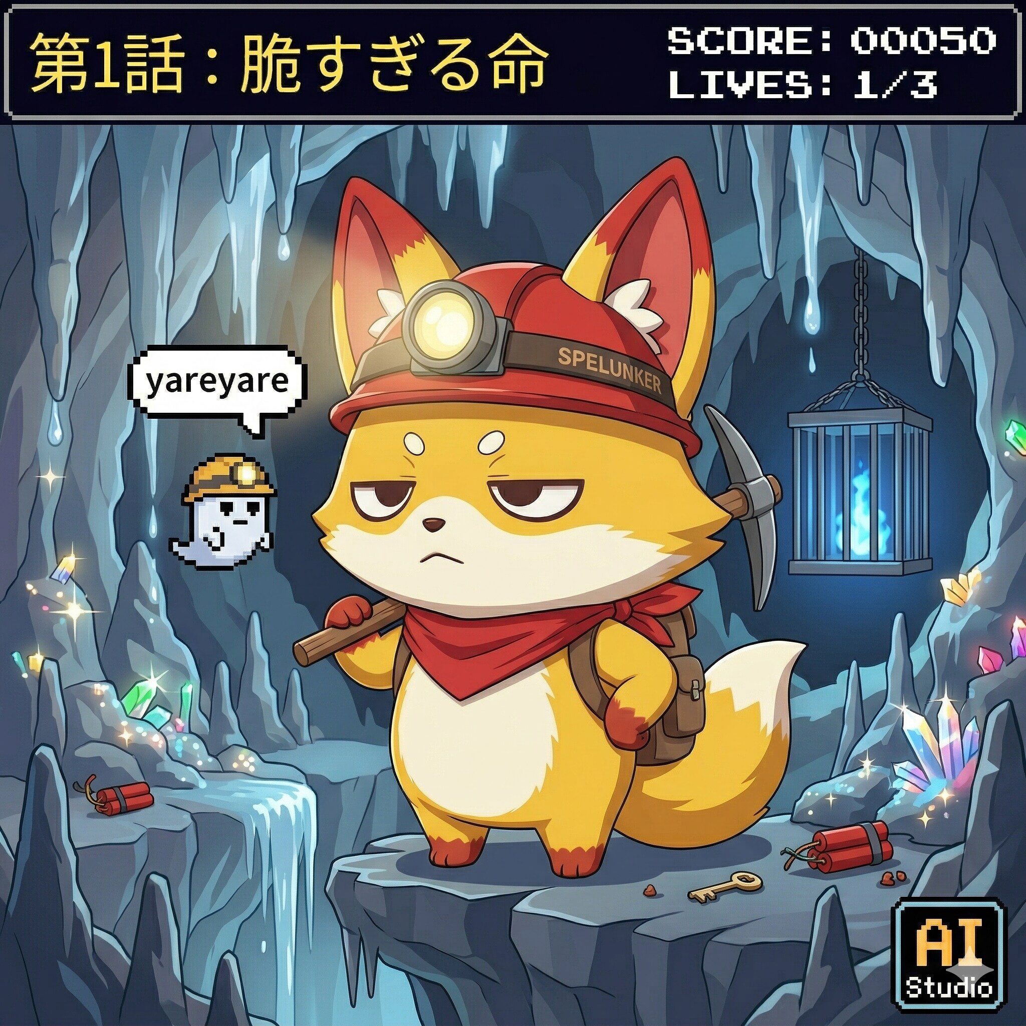洞窟探検家 | の人気AIイラスト・グラビア