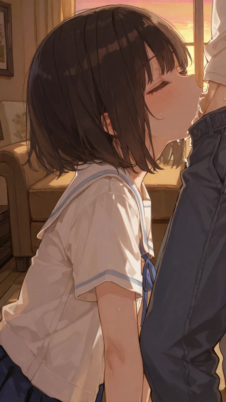 ゴメンね、今日は中はダメなの・・