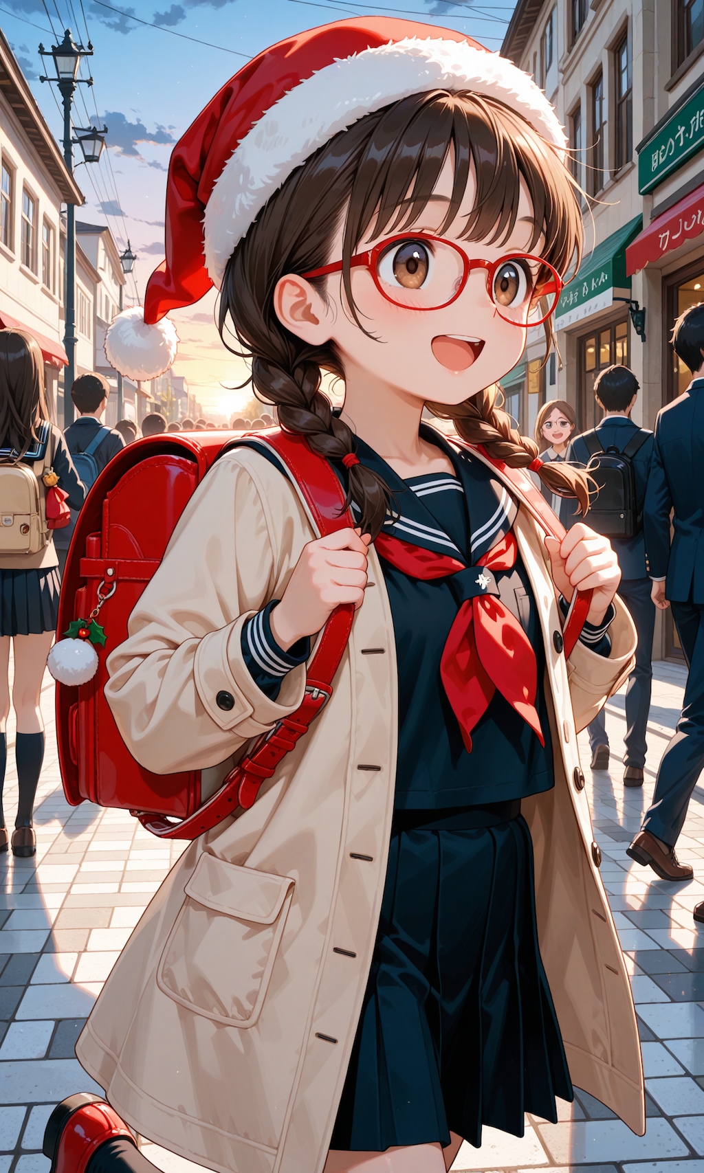 早く大忘年会会場に行かなきゃ！