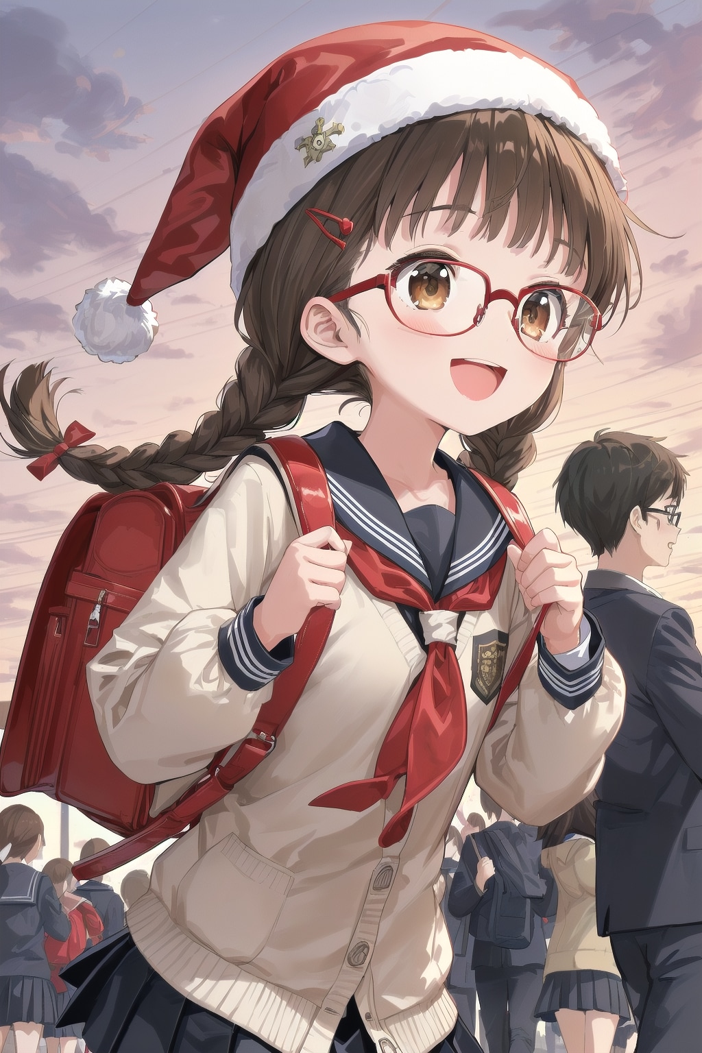 早く大忘年会会場に行かなきゃ！