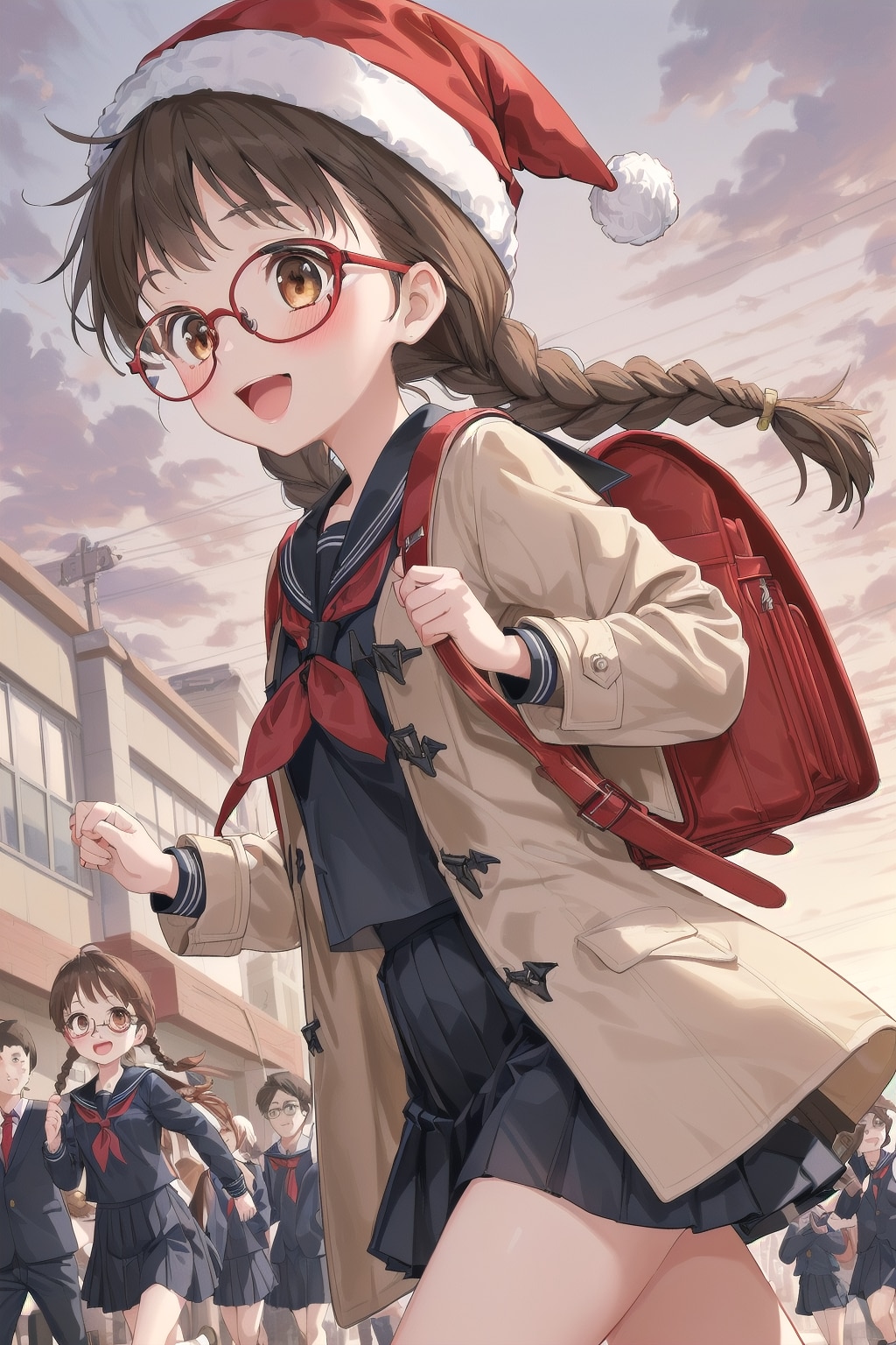 早く大忘年会会場に行かなきゃ！